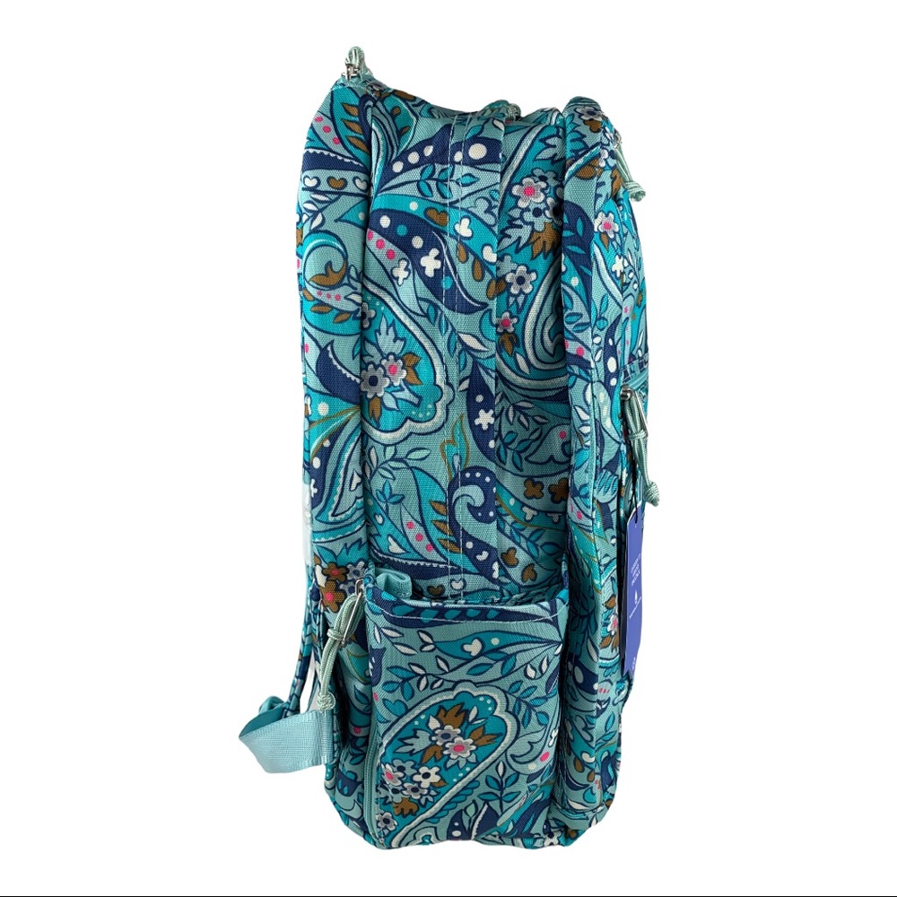 Vera Bradley Lighten Up Grand Backpack Daisy Paisley - Picture 3 of 10